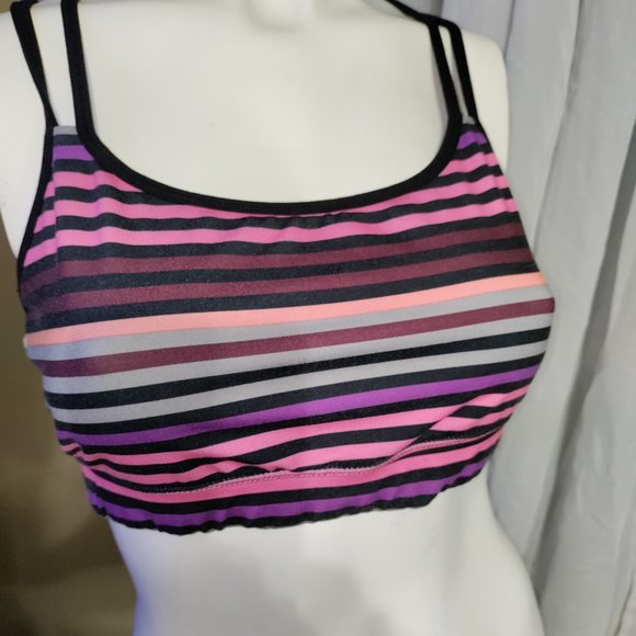 Gap Fit - Colorful Sports Bra - Picture 1 of 6